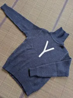 【オールドダービーニットウエア】 厚手タートルネックセーター MENS Lサイズ