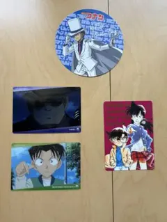 名探偵コナン グッズ まとめ売り（怪盗キッド シール／クリアカード 他