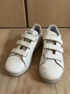 adidas ベルクロスニーカー ホワイト21cm