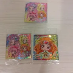 プリキュア キャラクターシール 3枚セット