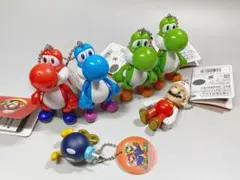 スーパーマリオ　スイングマスコット　キーホルダーフィギュア