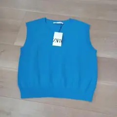 レディース　リブ編みニットセーター　ZARA