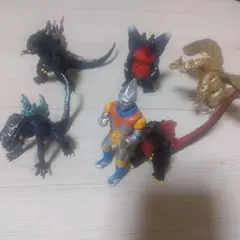 HGシリーズなどのゴジラフィギュアセット　6体