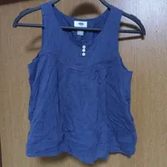 OLD NAVY ノースリーブ タンクトップ ネイビーのサムネイル