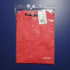 ヴィクタス 卓球Tシャツ Mサイズ V-TS508 シグナルレッド 新品
