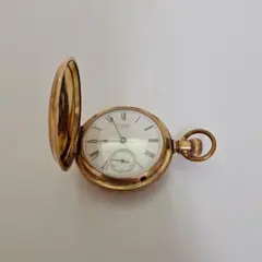 Elgin エルジン 懐中時計 14kゴールドフィルド 31.46g 稼働品 - メルカリ