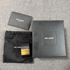 SAINTLAURENT サンローラン天使ピアス片耳 シルバー 未使用箱袋付