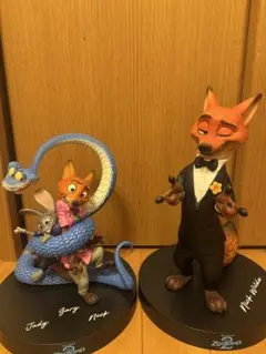 ズートピア フィギュア ジュディ ニック ゲイリー 一番くじ A賞 ラスト賞