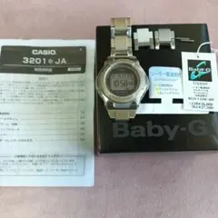 【各機能動作確認済】CASIO Baby-G カシオ ソーラー電波デジタル腕時計