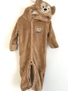 Duffy ダッフィーフード付きロンパース 香港ディズニー　80cm