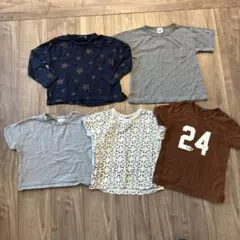 キッズ　Tシャツ　ロンT　5着セット　チャンピオン　マーキーズ　など　120