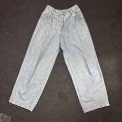 neon sign Wide Denim Slacks 44のサムネイル