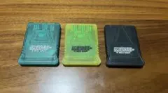 PS1 メモリーカード 3点セット