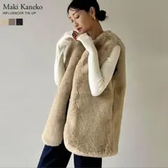 ⭐️ミドルフェイク ファー ベスト レディース ジャケット アウター⭐️