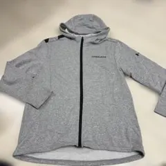 CHIBA JETS フード付きスウェットパーカー グレー　XL