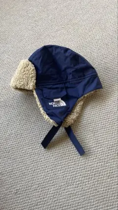 THE NORTH FACE 子供用 冬帽子 ネイビー　KM