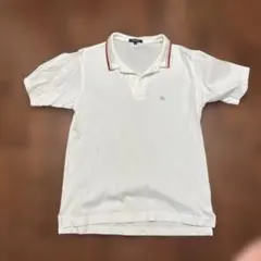 BURBERRY ホワイト ポロシャツ M