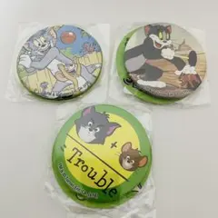 トムとジェリー 缶バッジ 3点セット