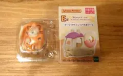 シルバニアファミリー キラキラくじ　ハッピースイーツE賞・G賞 2点セット