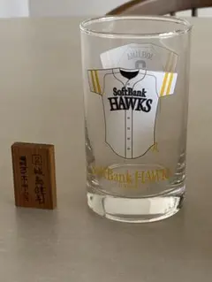 【 未使用 】　福岡ダイエーホークス　グッズ　城島健司 グラス　コップ