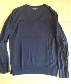 【最終値引き】Gap イタリアンメリノウール セーター S 紺色のサムネイル