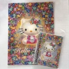 ハローキティと辻希美コラボA5クリアファイル2枚セット ハローキティ × 辻希美 A5二つ折りクリアファイル - メルカリ