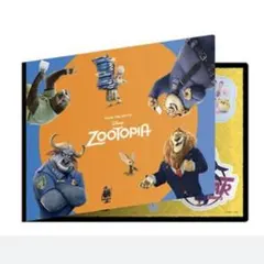 Happyくじ『ズートピア』I賞 ステッカーアルバム