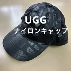 UGG ブラック グラフィックプリント ベースボールキャップ S/O