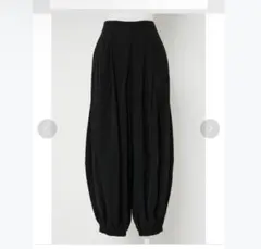 ENFOLD クロップド バルーンパンツ
