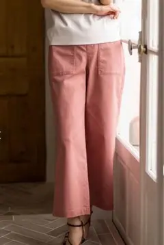 ドゥクラッセ　ピンクパンツ 撥水加工