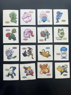 ポケモンパンシール 16枚セット