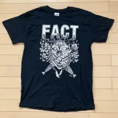 9.8FACT Tシャツ M黒 ネイビー バンドTシャツ GILDAN