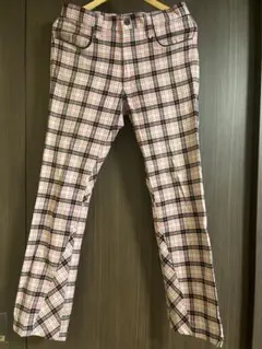 【1800→1650値下げ！】OAKLEY/オークリー　ゴルフチェックパンツ