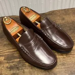 REGAL リーガル コインローファー ブラウン 24EEE 革靴
