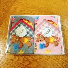 【新品未使用】JAL フェイラー ハンカチ テディメイトスカイ 限定品のサムネイル