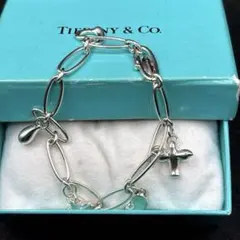 美品✨ティファニー 5チャーム ブレスレット シルバー925 - メルカリ