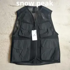 フィッシングベスト　【新品未使用】 peak スノーピーク　黒 2026年最新】snow peak フィッシングウェアの人気アイテム - メルカリ