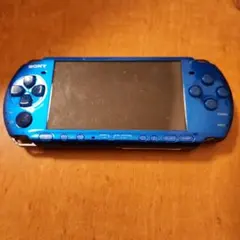 PSP 3000 バイプラントブルー ジャンク品