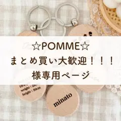 ☆pomme☆様専用ページ
