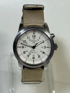 ✨美品✨セイコー5 自動巻き アナログ 3針 ゴールド SNKC44J1 - メルカリ