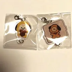 BT21 つながる　アクリル　チャーム　CHIMMY バレンタイン　チョコレート