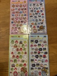 正規品　たまごっち BONBON DROP シール 4パックセット