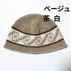 クラッシャーハット クロシェハット ニット帽 帽子 古着 グランジ 韓国 波