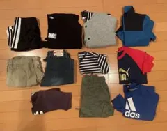 子供服 男の子 140cm 11着セット まとめて アディダス、プーマ等