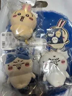 ちいかわ ハチワレ うさぎ 二日酔い マスコット 全種 コンプリート ぬいぐるみのサムネイル