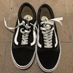 Vans ブラック/ホワイト オールドスクールスニーカー　ユニセックス