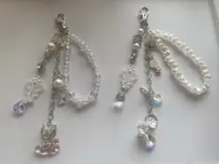 ハンドメイド ビーズストラップ　y2k