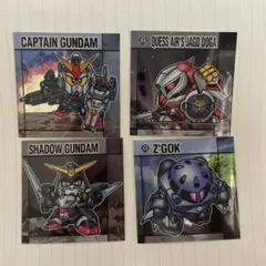 SDガンダムスナック2弾キャプテンガンダム　ズゴック　シュピーゲル　ヤクトドーガ