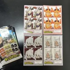 僕のヒーローアカデミア 証明写真風ステッカー　ダイソー