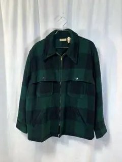 LL Bean 70’s筆記体タグ グリーンチェックジャケット